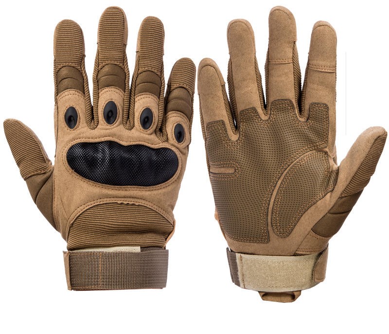 Tactical Shooting Gloves (Tan) - Arc-Defense Gear